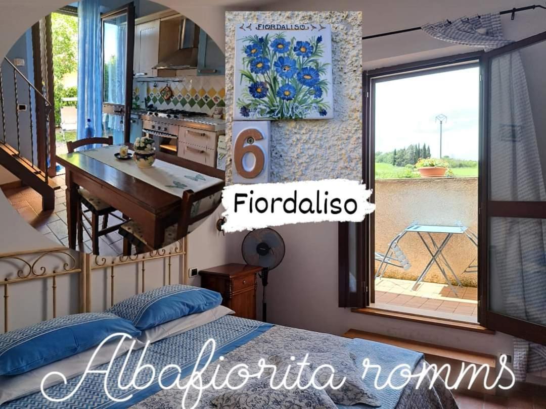 Affittacamere Alba Fiorita Castiglione dʼOrcia Buitenkant foto